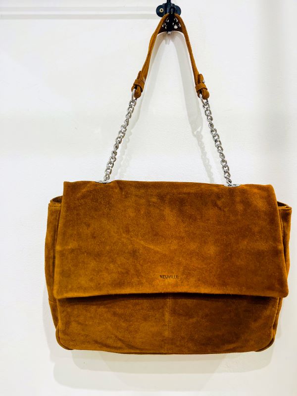 Sac RACHEL SUEDE camel NEUVILLE