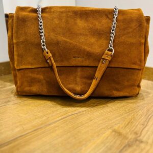 Sac RACHEL SUEDE camel NEUVILLE