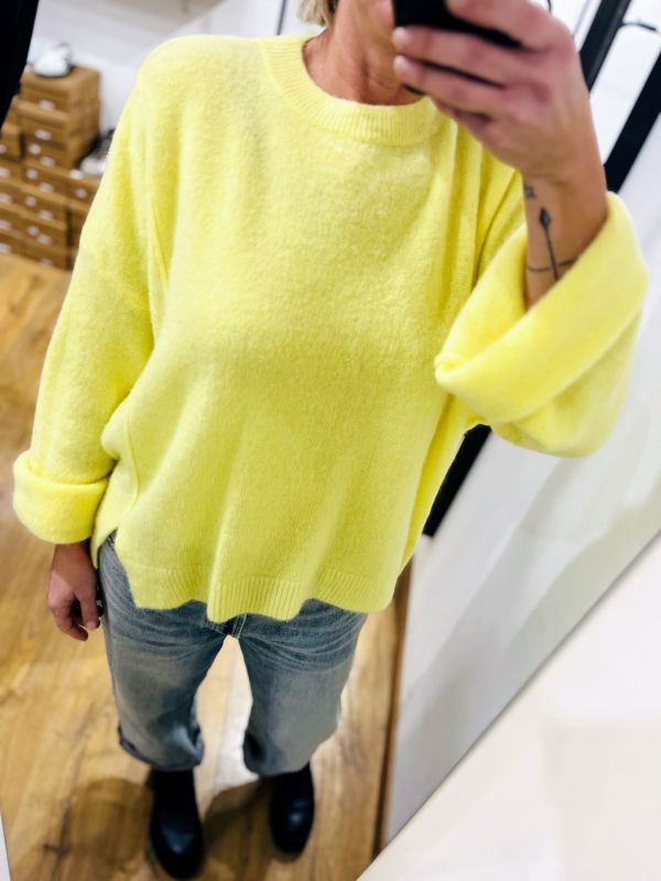 Pull MAYA jaune NINETTE